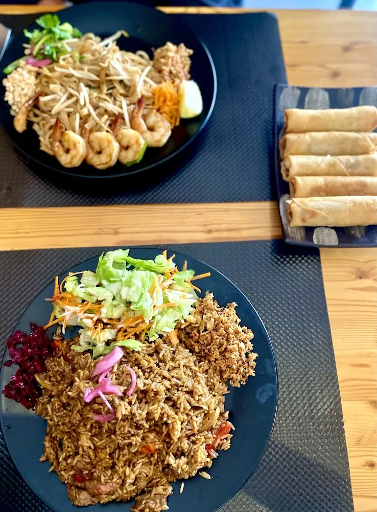 Pad Thai Crevette Beef Lao